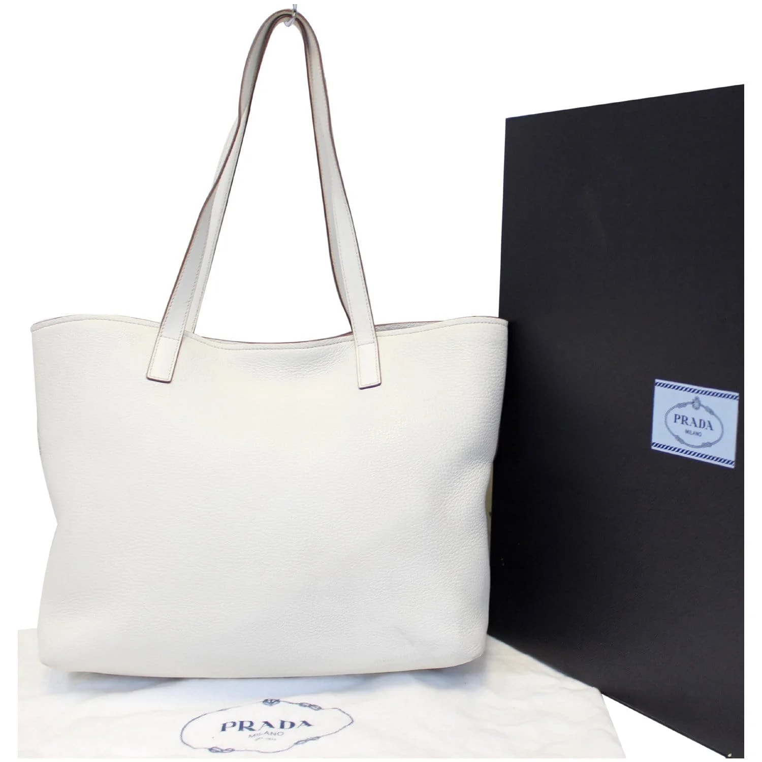 Prada Large Vitello Daino Shopper 3