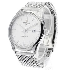 Breitling — Breitling Transocean A10360 Automatic 43mm Silver Stainless Steel — Watch — resale