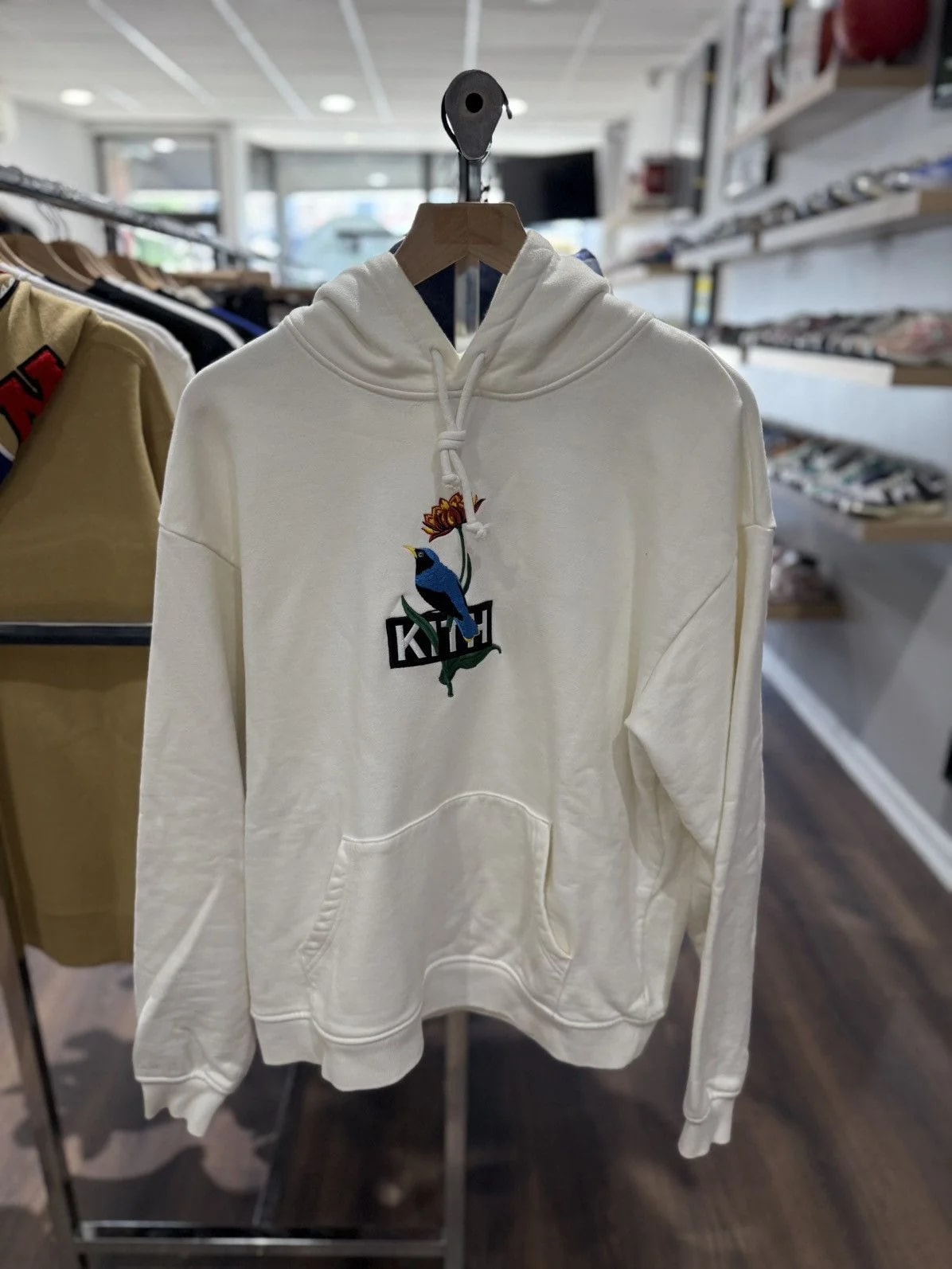 KITH — Kith Williams II Floral Bird Embroidered Hoodie — streetwear — resale