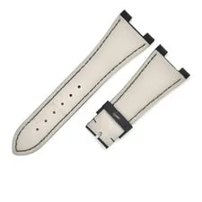 Patek Philippe Nautilus Calf Belt, Calf, Black, Genuine, , Leather, Band 2