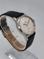 Gent's Tudor Oyster Prince 34 Steel 'White Tuxedo' 7950 FWO 1958 BIG Rose cal390 3