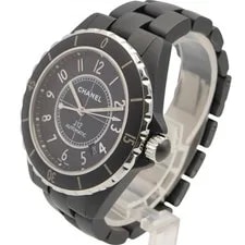 Chanel J12 Ceramic S Black H3131 From Japan 2