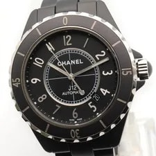 Chanel J12 Ceramic S Black H3131 From Japan 3