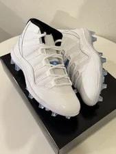 Air Jordan 11 Mid TD Size 9 Football Cleats Legend HM7324-104 4