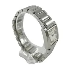 Cartier Tank Francaise SM Quartz Stainless Steel Ivory Dial 3