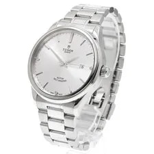 Tudor Style 12700 41mm SS Silver Dial Automatic Date #C365 2