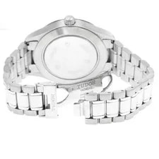 Tudor Style 12700 41mm SS Silver Dial Automatic Date #C365 4
