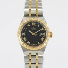 Tudor — Tudor Royal 28mm Black Dial Steel & Yellow Gold M28303-0003 — Watch — resale