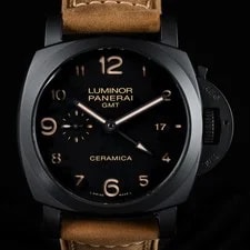 Panerai Luminor 1950 3 Days GMT Automatic Ceramica 44mm Black Dial PAM00441 2