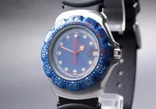 Exc+5* TAG Heuer Formula 1 Professional 370.513 Blue 35mm Qz Japan 2