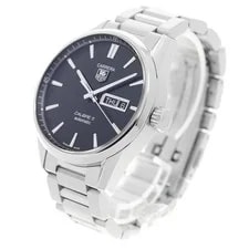 TAG Heuer Carrera Calibre 5 WAR201A-1 41mm SS Black #C16874 2