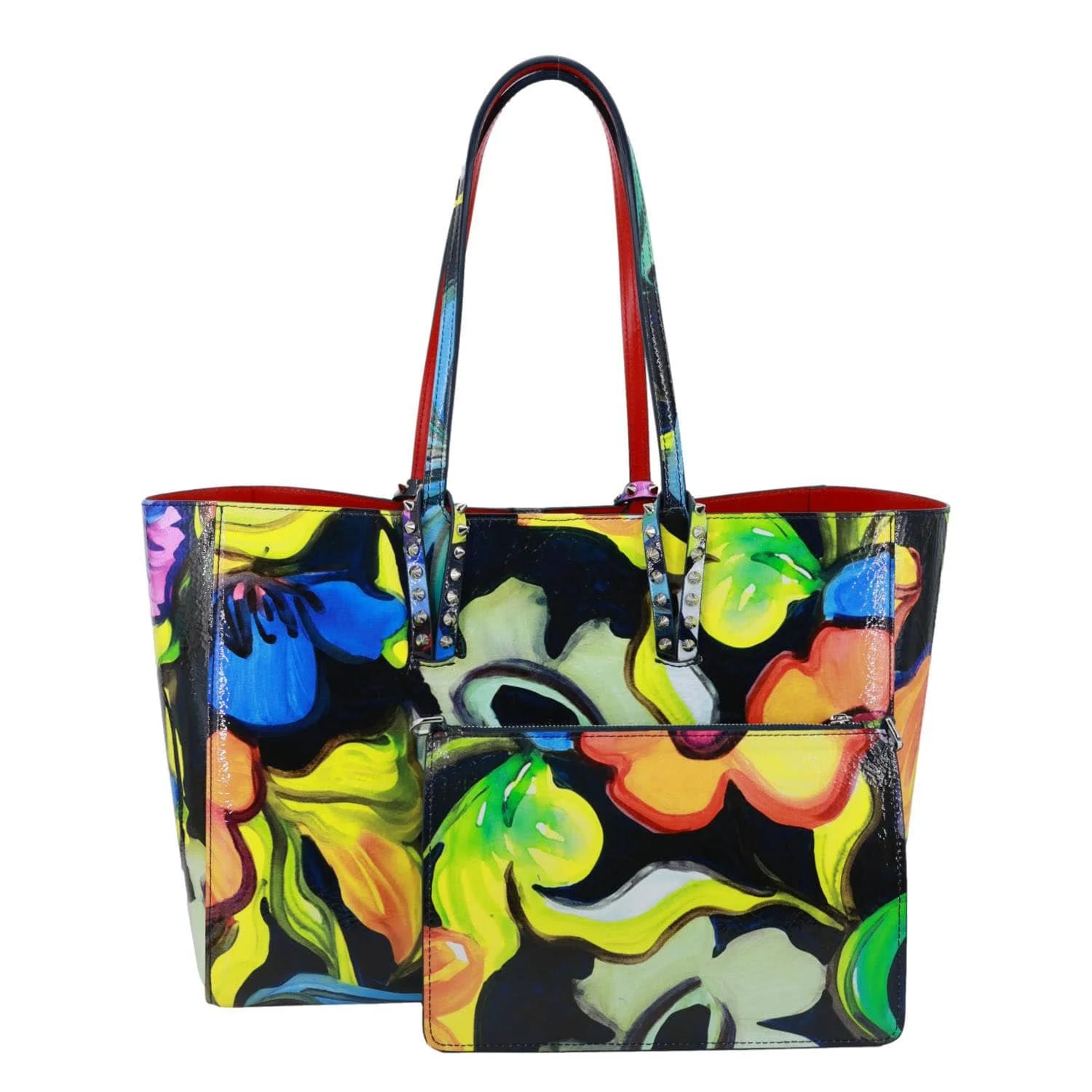 Christian Louboutin — Christian Louboutin Cabata Floral — Handbag — resale