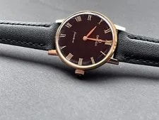 Omega Geneve Manual Hand-Winding Roman Dial 1970s 4