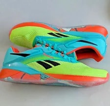 Reebok Nano X4 Training Shoes ’S Size 11 - Cyber /Neon -Limited Edition 4