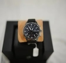 2022 IWC Pilots Chronograph TOP GUN Black Dial 44.5MM IW389101 2