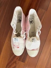 Converse Golf le Fleur X Chuck 70 M1 11.5 Chenille 'Almond Blossom' 4