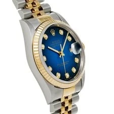 Rolex Datejust 16233G Blue Gradient/diamond 728256 3
