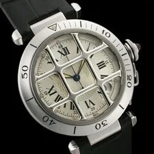 Cartier Pasha 38mm Grid 1 1847 / Ltd W3102255 #051 2