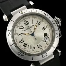 Cartier Pasha 38mm Grid 1 1847 / Ltd W3102255 #051 3