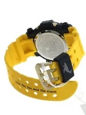 Casio Solar G Shock Digital Rubber BLK YLW From Japan 4