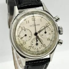 Jaeger-lecoultre Chronograph Valjoux 72 Silver Manual Winding M 2