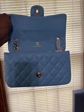 Chanel Logo Small Flap Turn Lock Chain Strap 2