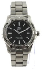 TAG Heuer Aquaracer WAP1110.BA0831 Black Swiss Quartz Diver Date 2