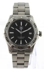 TAG Heuer Aquaracer WAP1110.BA0831 Black Swiss Quartz Diver Date 3