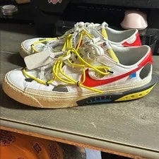 N I K E X Off-White Blazer Low ' (DH7863-100) 3