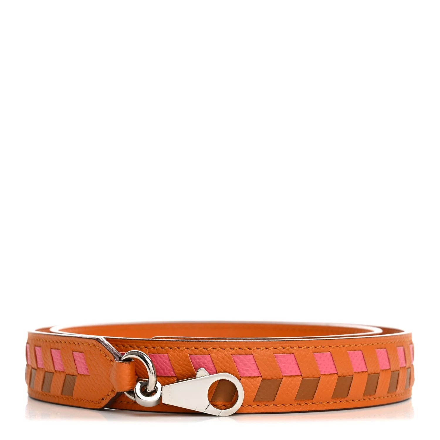 Hermès — 25mm Tressage Shoulder Strap Azalee — Accessory — resale