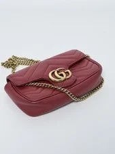 Gucci GG Marmont Super Mini Chain Crossbody JD040GG 4