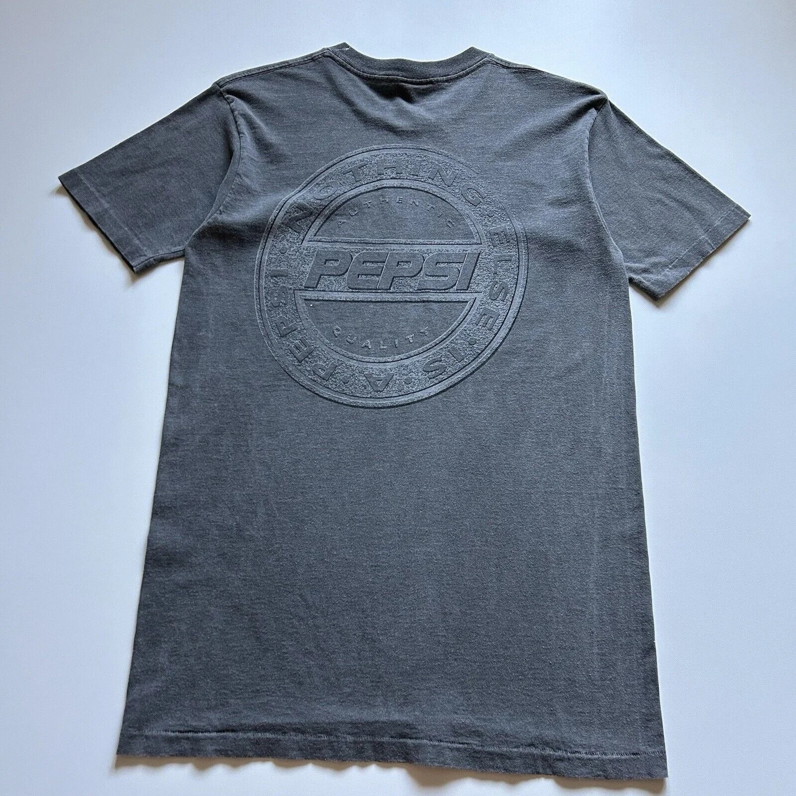 90s Pepsi Promo T Shirt Medium Single Stitch Faded — streetwear — resale