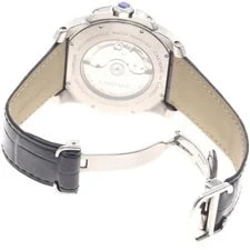 Cartier Calibre DE W7100041 42mm SS Black #C11905 2