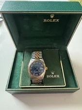 1987 Rolex Datajust 16013 Blue Dial 3