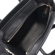 【 】CELINE Luggage Shopper Houndstooth 2-Way 2
