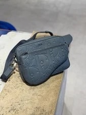 Dior Saddle 3-in-1 Dark Grained Crossbody 2