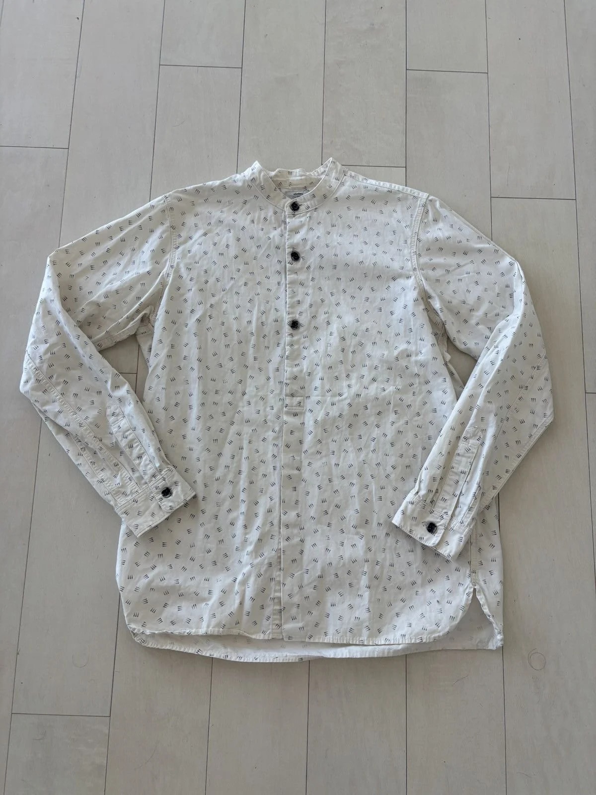 Visvm Long Rider Patterned Shirt Size 2 / S — streetwear — resale