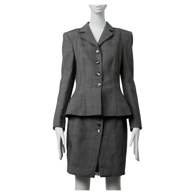Yves Saint Laurent — Yves Saint Laurent F/W 1987 Collector's Runway Campaign Bow Dress — Clothing — resale