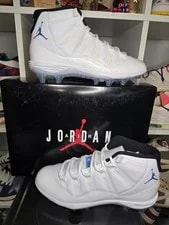 Air Jordan — Air Jordan 11 Mid TD Size 9 Football Cleats Legend HM7324-104 — Sneaker — resale