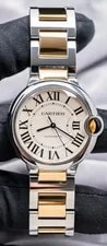 Cartier Ballon Bleu 36 Mm Yellow Gold $10K Msrp Complete Set Auto W6920047 3