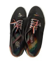 Vans Pride Collection Size 10.5 Love Is Love Shoes Low Shoes 3