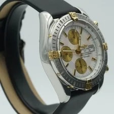 Breitling Chronomat Evolution A13356 Bezel White Mop Pearl BR634 Steel/Golden 3