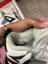 Jordan Air 4 Retro Seafoam / Mid Top AQ9129-103 4