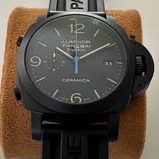 Panerai — Panerai Luminor 1950 Flyback 44mm Black Ceramica | PAM 580 | Full Set — Watch — resale