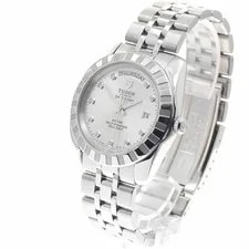 Tudor 23010 Classic Date Day 10P Diamond Automatic S With 952708 2