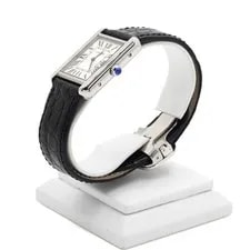 Cartier Tank Solo Small Leather Band Quartz 1018255 152835798 3