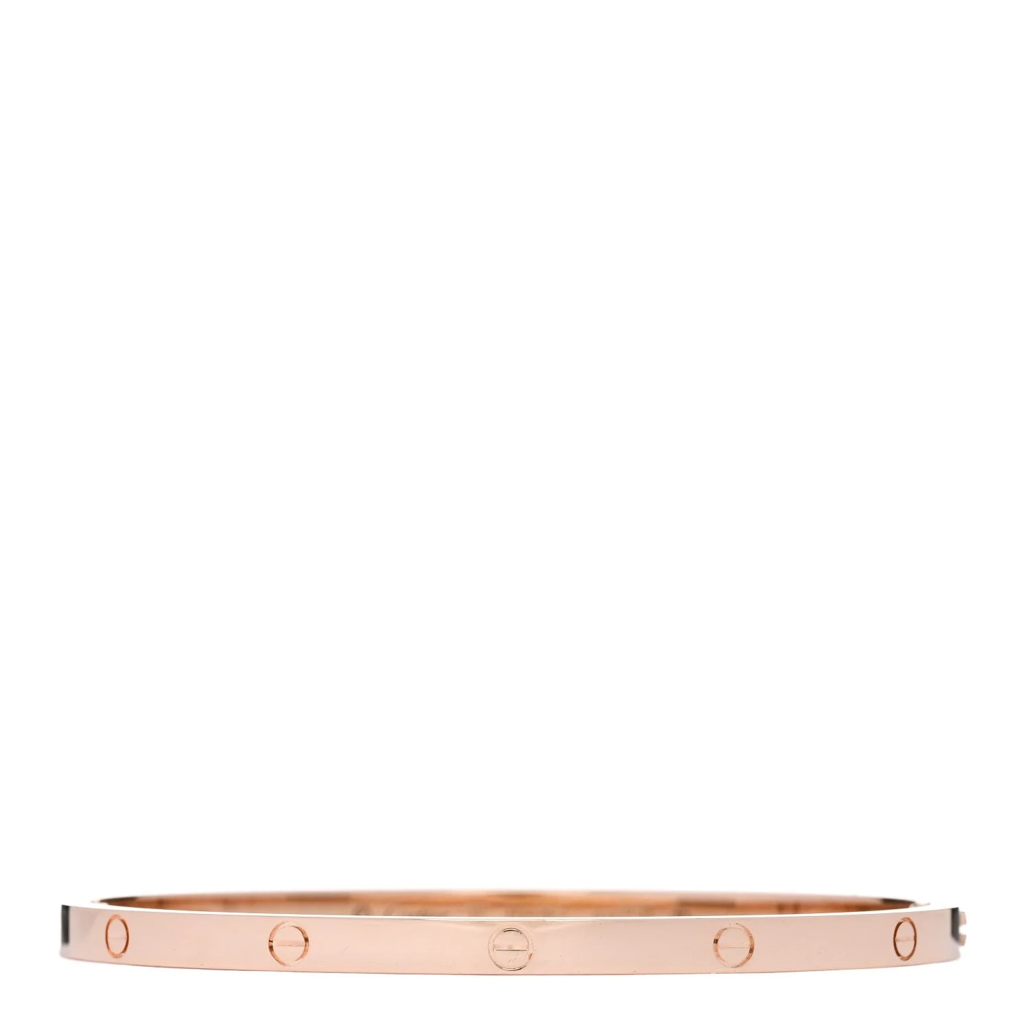 Cartier — 18K Small Love Bracelet 17 — Jewelry — resale