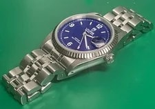 Tudor Prince Date Stainless Steel Blue Dial 34mm Automatic Recent 72000 3