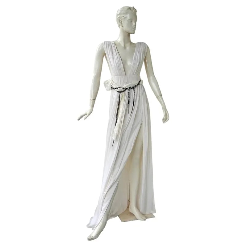 Saint Laurent — Saint Laurent Grecian Inspired Dress Gown — Clothing — resale