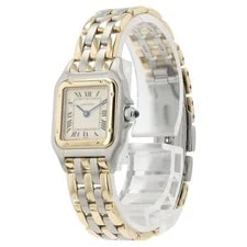Cartier Panthere Two-Tone Silver Dial Stainless Steel & Gold 22mm 6692 3